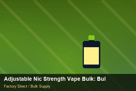 Adjustable Nic Strength Vape Bulk — Adjustable Nic Strength Vape Bulk: Bulk Supplier Guide — 2026 Update photo 2