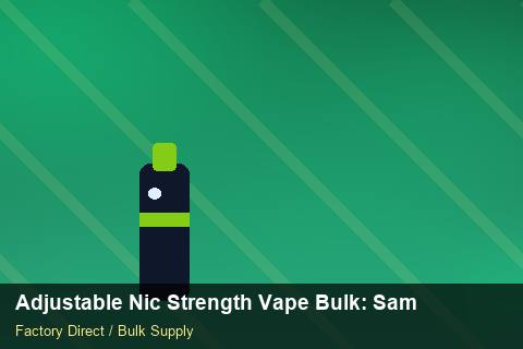 Adjustable Nic Strength Vape Bulk — Adjustable Nic Strength Vape Bulk: Sample Policy — 2026 Update photo 1