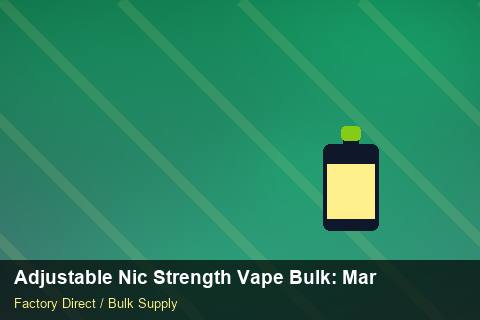 Adjustable Nic Strength Vape Bulk — Adjustable Nic Strength Vape Bulk: Market Trends 2026 — 2026 Update photo 1