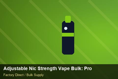 Adjustable Nic Strength Vape Bulk — Adjustable Nic Strength Vape Bulk: Production Capacity — 2026 Update photo 2