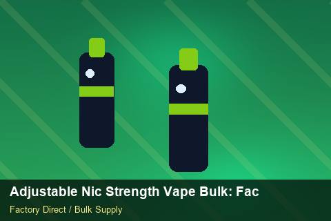 Adjustable Nic Strength Vape Bulk — Adjustable Nic Strength Vape Bulk: Factory Audit Report — 2026 Update photo 2