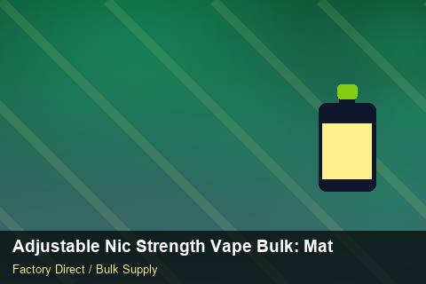 Adjustable Nic Strength Vape Bulk — Adjustable Nic Strength Vape Bulk: Material & Ingredients — 2026 Update photo 1