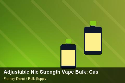 Adjustable Nic Strength Vape Bulk — Adjustable Nic Strength Vape Bulk: Case Studies — 2026 Update photo 2