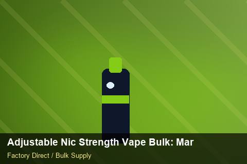 Adjustable Nic Strength Vape Bulk — Adjustable Nic Strength Vape Bulk: Market Comparison — 2026 Update photo 2