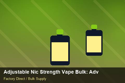 Adjustable Nic Strength Vape Bulk — Adjustable Nic Strength Vape Bulk: Advanced Sourcing — 2026 Update photo 2
