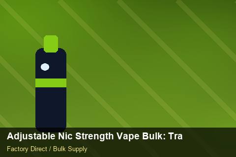 Adjustable Nic Strength Vape Bulk — Adjustable Nic Strength Vape Bulk: Trade Terms — 2026 Update photo 2