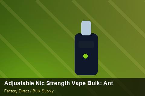 Adjustable Nic Strength Vape Bulk — Adjustable Nic Strength Vape Bulk: Anti-Counterfeit Measures — 2026 Update photo 1