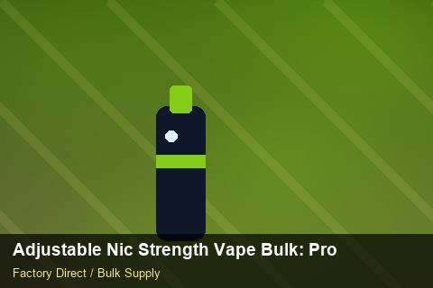 Adjustable Nic Strength Vape Bulk — Adjustable Nic Strength Vape Bulk: Product Launch Playbook — 2026 Update photo 2