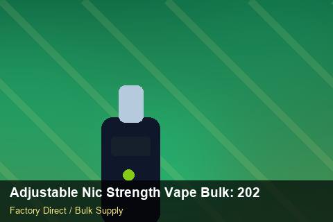 Adjustable Nic Strength Vape Bulk — Adjustable Nic Strength Vape Bulk: 2026 Buyer's Handbook — Beginner Notes photo 2