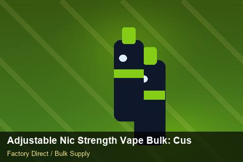 Adjustable Nic Strength Vape Bulk — Adjustable Nic Strength Vape Bulk: Customs Documentation — Beginner Notes photo 1