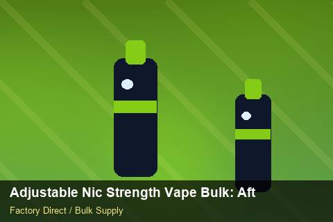 Adjustable Nic Strength Vape Bulk — Adjustable Nic Strength Vape Bulk: After-Sales Support — Beginner Notes photo 1