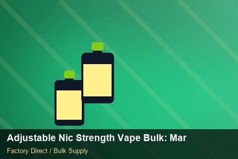Adjustable Nic Strength Vape Bulk — Adjustable Nic Strength Vape Bulk: Market Trends 2026 — Beginner Notes photo 1