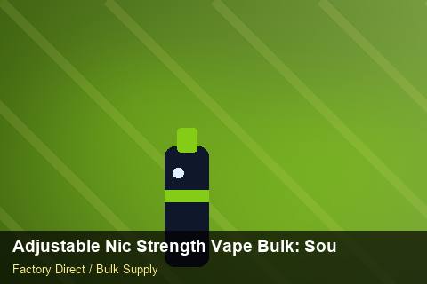 Adjustable Nic Strength Vape Bulk — Adjustable Nic Strength Vape Bulk: Sourcing Workflow — Beginner Notes photo 1