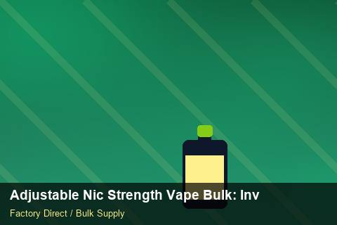 Adjustable Nic Strength Vape Bulk — Adjustable Nic Strength Vape Bulk: Inventory Management — Beginner Notes photo 2