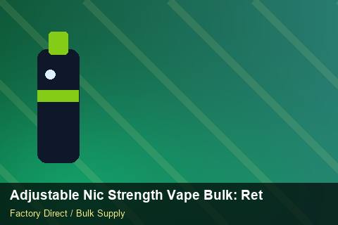 Adjustable Nic Strength Vape Bulk — Adjustable Nic Strength Vape Bulk: Returns & Warranty — Beginner Notes photo 1