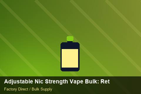 Adjustable Nic Strength Vape Bulk — Adjustable Nic Strength Vape Bulk: Returns & Warranty — Beginner Notes photo 2