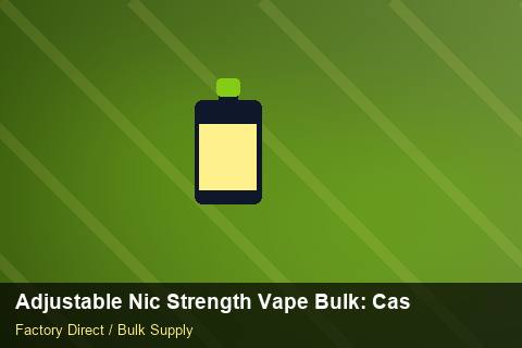 Adjustable Nic Strength Vape Bulk — Adjustable Nic Strength Vape Bulk: Case Studies — Beginner Notes photo 2