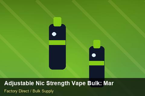 Adjustable Nic Strength Vape Bulk — Adjustable Nic Strength Vape Bulk: Market Comparison — Beginner Notes photo 2