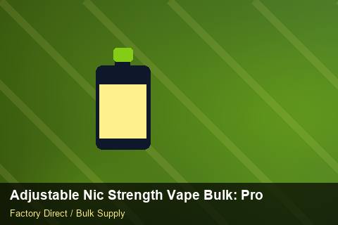 Adjustable Nic Strength Vape Bulk — Adjustable Nic Strength Vape Bulk: Procurement Checklist — Beginner Notes photo 1
