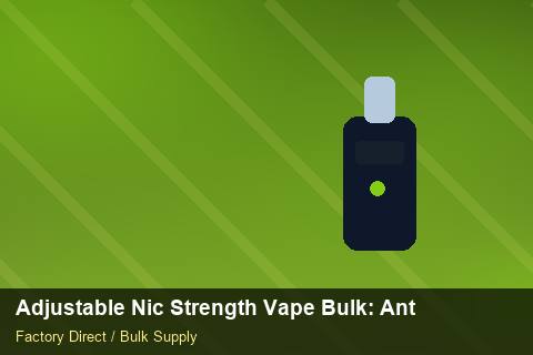 Adjustable Nic Strength Vape Bulk — Adjustable Nic Strength Vape Bulk: Anti-Counterfeit Measures — Beginner Notes photo 1