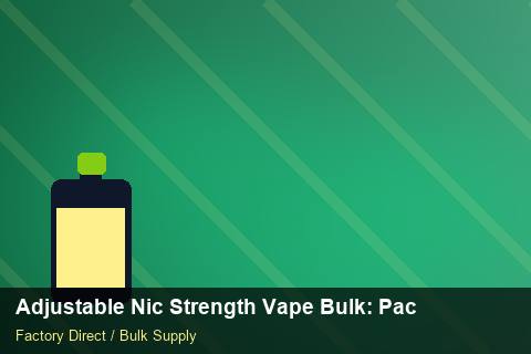 Adjustable Nic Strength Vape Bulk — Adjustable Nic Strength Vape Bulk: Packaging Standards — Advanced Notes photo 1