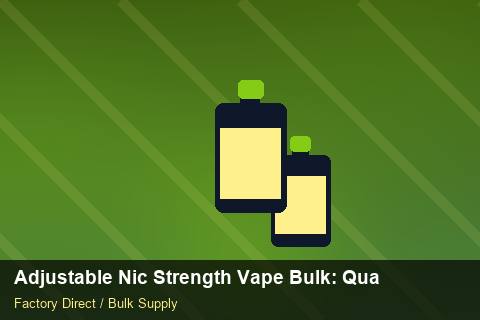 Adjustable Nic Strength Vape Bulk — Adjustable Nic Strength Vape Bulk: Quality Control Process — Advanced Notes photo 2