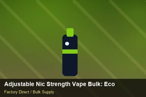 Adjustable Nic Strength Vape Bulk — Adjustable Nic Strength Vape Bulk: Eco-Friendly Materials — Advanced Notes photo 2