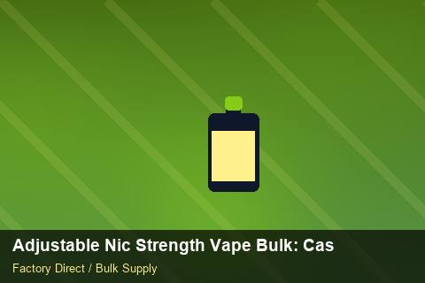 Adjustable Nic Strength Vape Bulk — Adjustable Nic Strength Vape Bulk: Case Studies — Advanced Notes photo 2
