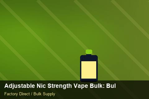 Adjustable Nic Strength Vape Bulk — Adjustable Nic Strength Vape Bulk: Bulk Supplier Guide — Case Study photo 2