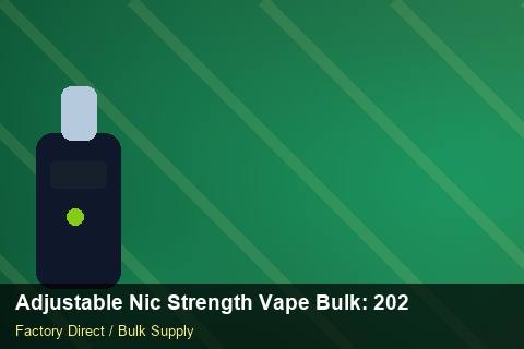 Adjustable Nic Strength Vape Bulk — Adjustable Nic Strength Vape Bulk: 2026 Buyer's Handbook — Case Study photo 2