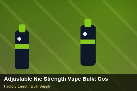 Adjustable Nic Strength Vape Bulk — Adjustable Nic Strength Vape Bulk: Cost Breakdown — Case Study photo 2
