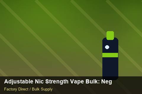 Adjustable Nic Strength Vape Bulk — Adjustable Nic Strength Vape Bulk: Negotiation Tips — Case Study photo 1
