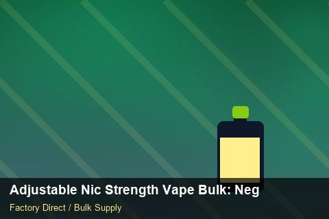 Adjustable Nic Strength Vape Bulk — Adjustable Nic Strength Vape Bulk: Negotiation Tips — Case Study photo 2