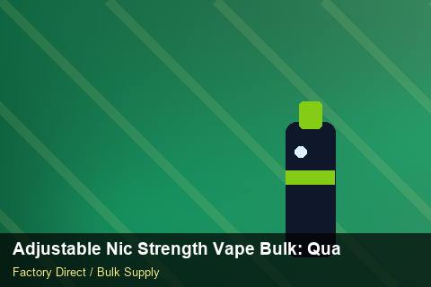 Adjustable Nic Strength Vape Bulk — Adjustable Nic Strength Vape Bulk: Quality Control Process — Case Study photo 1