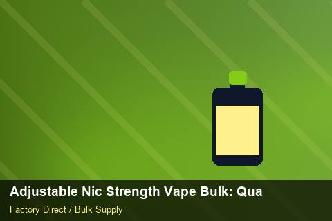 Adjustable Nic Strength Vape Bulk — Adjustable Nic Strength Vape Bulk: Quality Control Process — Case Study photo 2