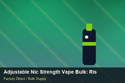 Adjustable Nic Strength Vape Bulk — Adjustable Nic Strength Vape Bulk: Risk Management — Case Study photo 1