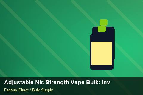 Adjustable Nic Strength Vape Bulk — Adjustable Nic Strength Vape Bulk: Inventory Management — Case Study photo 2