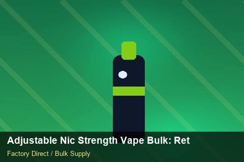 Adjustable Nic Strength Vape Bulk — Adjustable Nic Strength Vape Bulk: Returns & Warranty — Case Study photo 1