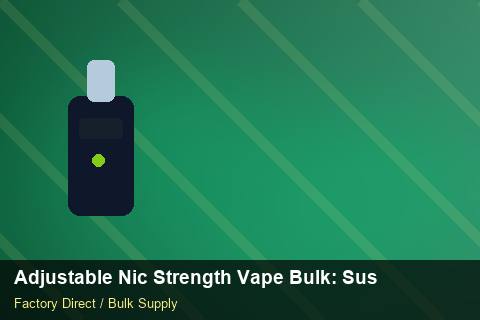 Adjustable Nic Strength Vape Bulk — Adjustable Nic Strength Vape Bulk: Sustainability — Case Study photo 2