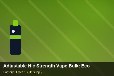 Adjustable Nic Strength Vape Bulk — Adjustable Nic Strength Vape Bulk: Eco-Friendly Materials — Case Study photo 2
