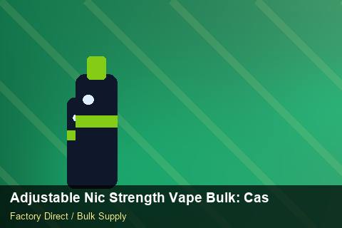 Adjustable Nic Strength Vape Bulk — Adjustable Nic Strength Vape Bulk: Case Studies — Case Study photo 1