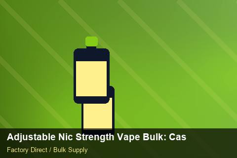 Adjustable Nic Strength Vape Bulk — Adjustable Nic Strength Vape Bulk: Case Studies — Case Study photo 2