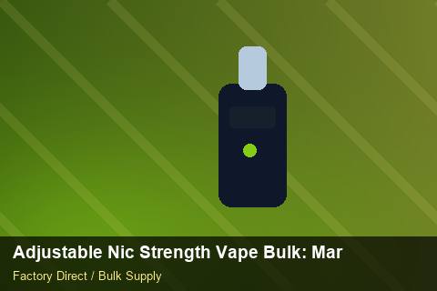 Adjustable Nic Strength Vape Bulk — Adjustable Nic Strength Vape Bulk: Margin Calculator — Case Study photo 2