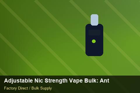 Adjustable Nic Strength Vape Bulk — Adjustable Nic Strength Vape Bulk: Anti-Counterfeit Measures — Case Study photo 1
