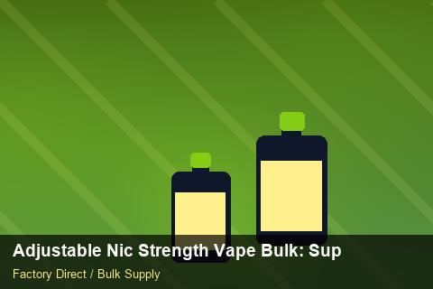 Adjustable Nic Strength Vape Bulk — Adjustable Nic Strength Vape Bulk: Supplier Vetting — Case Study photo 2