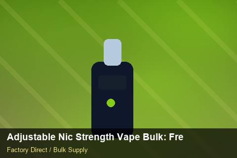 Adjustable Nic Strength Vape Bulk — Adjustable Nic Strength Vape Bulk: Freight Insurance — Case Study photo 2
