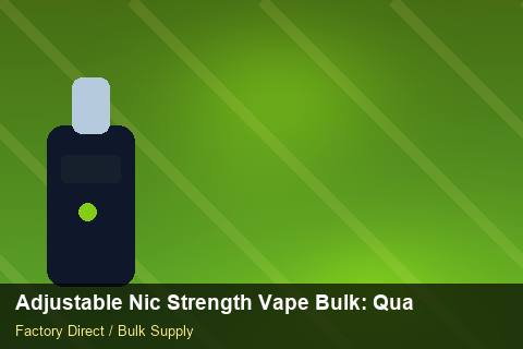 Adjustable Nic Strength Vape Bulk — Adjustable Nic Strength Vape Bulk: Quality Inspection Checklist — Supplier Comparison photo 1