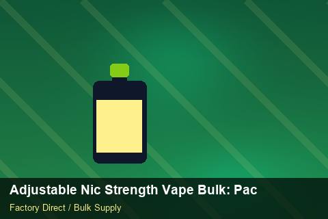 Adjustable Nic Strength Vape Bulk — Adjustable Nic Strength Vape Bulk: Packaging Standards — Supplier Comparison photo 1