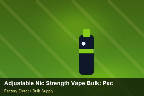 Adjustable Nic Strength Vape Bulk — Adjustable Nic Strength Vape Bulk: Packaging Standards — Supplier Comparison photo 2
