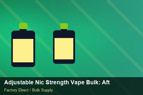 Adjustable Nic Strength Vape Bulk — Adjustable Nic Strength Vape Bulk: After-Sales Support — Supplier Comparison photo 2